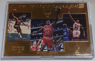1997 Upper Deck Chicago Bulls Michael Jordan 22K GOLD /10000 72