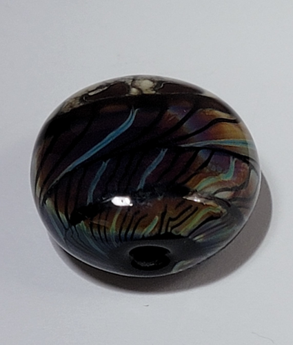 HAND MADE CUSTOM HAND BLOWN LAMPWORK GLASS BEAD FOR CRAFTING-BEADING-PROJECTS - Picture 6 of 6