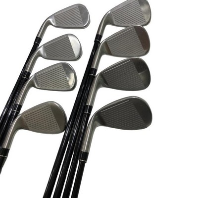 TaylorMade M4 Iron Set 5-P,A,S 8pcs Fujikura ATMOS Red 6 Flex