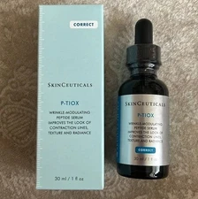 NEW Skinceuticals P-TIOX Wrinkle-Modulating Peptide Serum 1 fl oz/30ml  SEALED