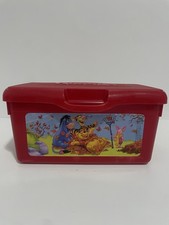 Huggies Winnie The Pooh Friends Red Baby Wipes Container Empty Tigger Eeyore