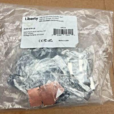 RJ45-STP-L6 CAT 6 F/UTP RJ45 INSTALL KIT