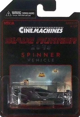 NECA Blade Runner 2049 Spinner Fahrzeug Mini Auto schwarz CINEMACHINES Modell