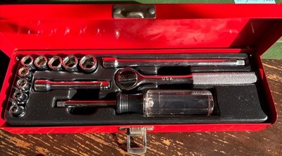 Wright Allied Tools 14-piece 1/4'' Drive SAE Socket  Set #A21 Vintage USA