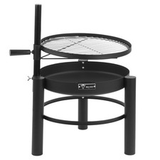 Feuerschale mit Grillrost Feuerstelle Ø 50 cm Feuerkorb Holzkohlegrill BBQ-Toro