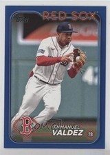 2024 Topps Series 1 Retail Royal Blue Enmanuel Valdez #300 1b12