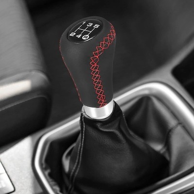 MANUAL SHIFT 5 SPEED MANUAL Black Universal GEAR STICK SHIFTER LEVER HANDLE #iv