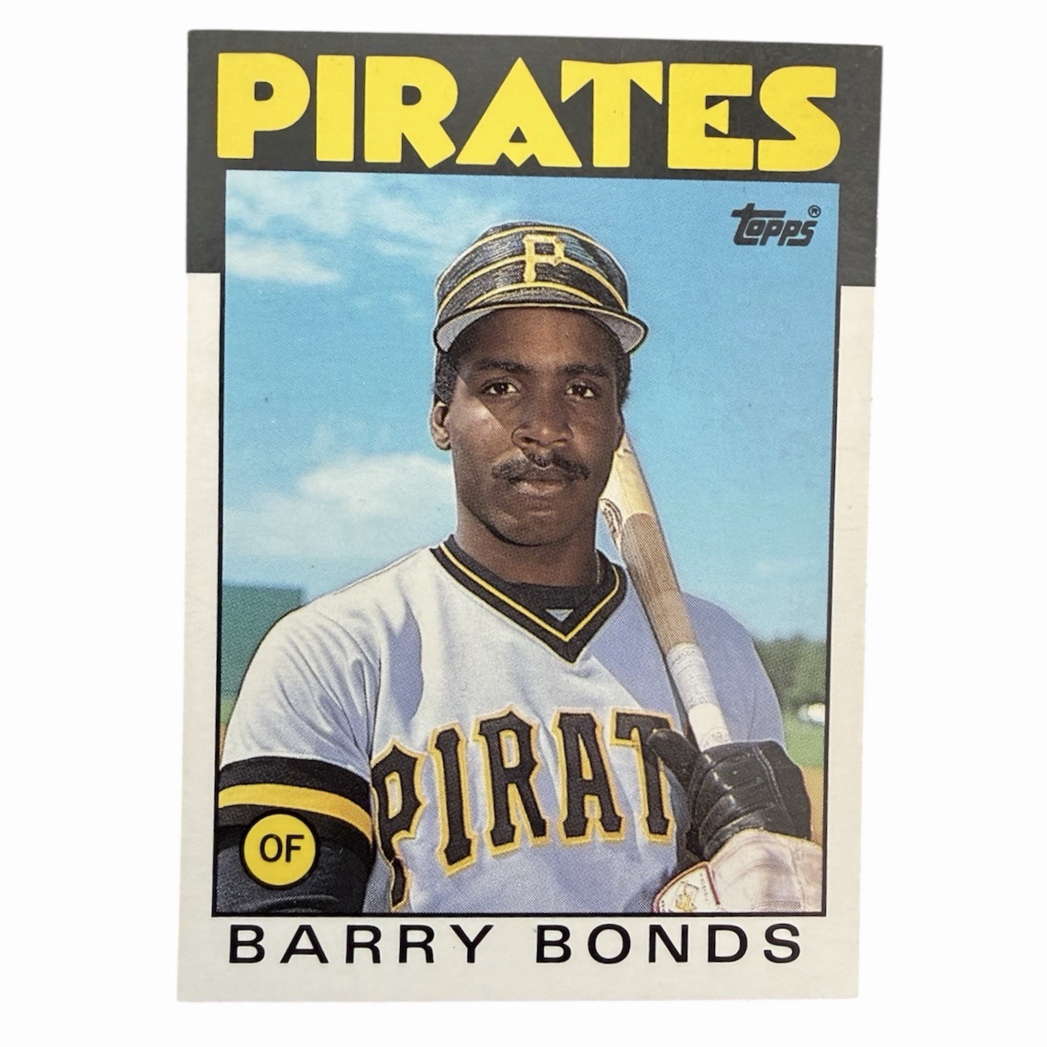 1986 TOPPS TRADED BARRY BONDS #11T ROOKIE (A) PIRATES GW1,Baseball Card, Vintage