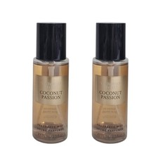 2 NEW Coconut Passion Victoria's Secret Fine Fragrance Mist TRAVEL SIZE 2.5 OZ