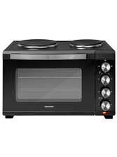 Image of Daewoo 32 Litre Mini Oven With Hot Plates