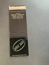Vintage Arizona Matchbook “Rob Roy” Scottsdale