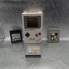 Nintendo Game Boy Bundle – Original Game Boy + 3 Games – Tested