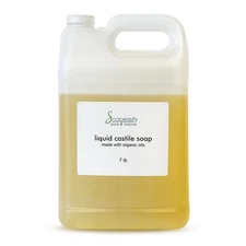 Liquid Castile Soap - Made with Organic Oils by Soapeauty