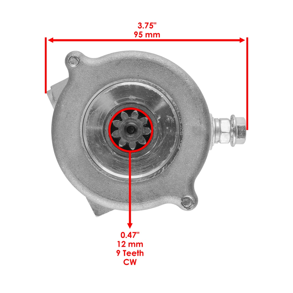 Starter For Honda CRF450X 2005-2015 CW PMDD NEW - Image 3 of 4