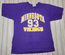 vtg 90s 1999 Minnesota Vikings Jersey Shirt John Randle NFL Football Youth Large