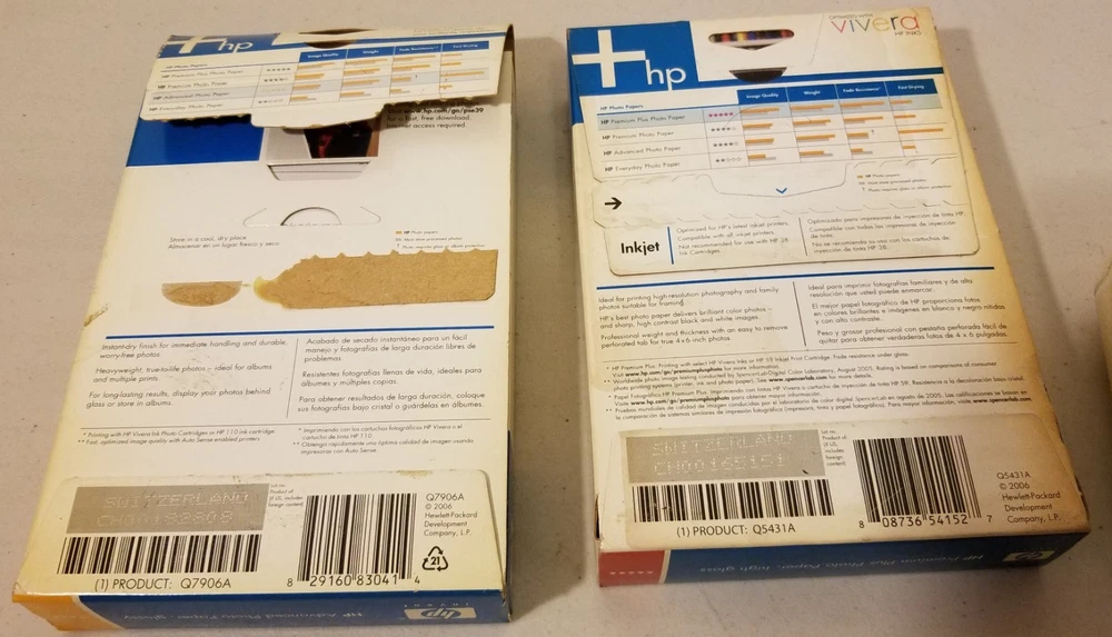 HP - A512 -Digital Photo Printer, 200 Sheets 4" x 6" paper, Q5431A / Q7906A-READ