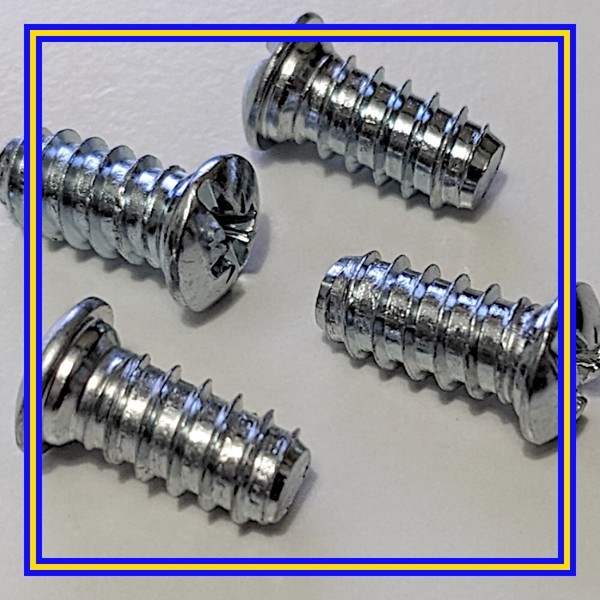 105248 x 4 Tornillos IKEA para bisagras (Billy, Oxberg, Brimnes, Kleppstad, Songesand)