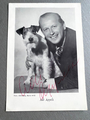 ADI APPELT ( 1981) Original signed Autogrammkarte 10x15 Autogramm