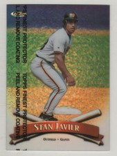 1998 Topps Finest Refractor #167 Stan Javier San Francisco Giants BV$3