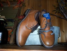 GEORGE MENS DRESS SHOES SIZE 8 BROWN MEMORY FOAM FORMAL LACE UP STYLISH SHOES