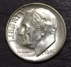 1946 D Roosevelt  Dime Choice BU Lot  F 364