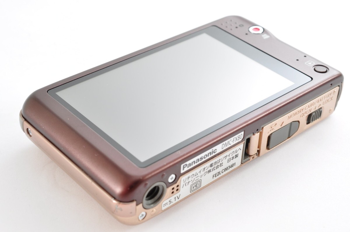 Panasonic LUMIX DMC-FX80 ゴールド 概要 デジタルカメラ DMC-FX80 | LUMIX（ルミックス） ミラー