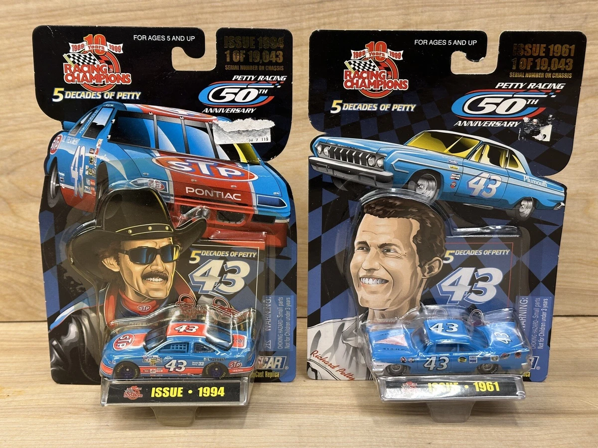 Richard petty racing champions diecast car sales