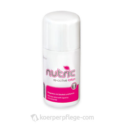 Nutric re-active Lotion 30ml gegen Antitranspirant-Reizungen, Rasurbrand, Jucken