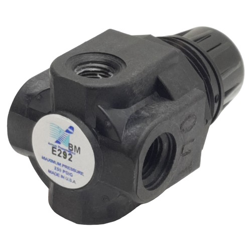 Arrow Pneumatics E292 Mini Relief Valve, 4x 1/4in NPT Female, 150psi, 0.1-23scfm - Picture 4 of 5