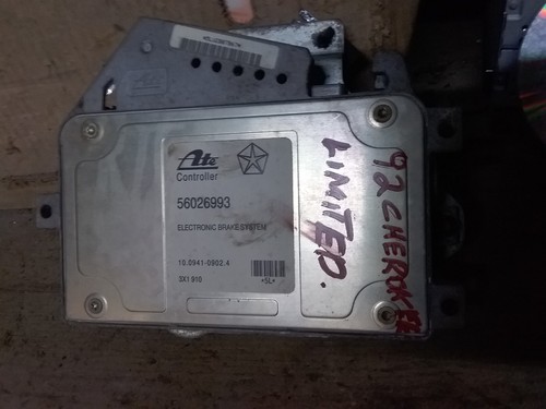 JEEP CHEROKEE XJ/WRANGLER ABS CONTROL COMPUTER UNIT ABSCU OEM 1992-1995 - Picture 21 of 24