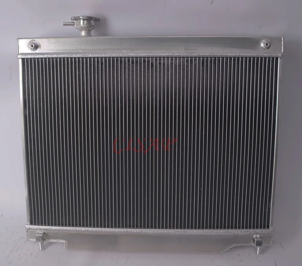 Radiador de aluminio adecuado para Chevy Trailblazer GMC Envoy Buick Rainier Olds Saab 4,2 L Foto 3 de 4