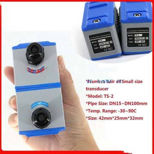W/ TS-2 Transducer DN15-100mm TUF-2000B Ultrasonic Flow Meter Liquid Flowmeter - Picture 4 of 19