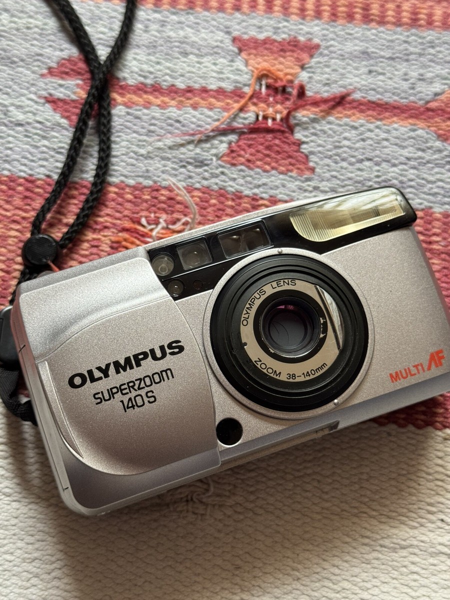 Vintage Olympus Suprezoom 140 S Multi AF Japan Camera Film