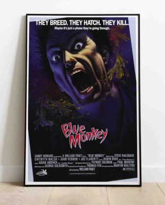 Blue Monkey/King Size Poster - 36''x24'' (#186)