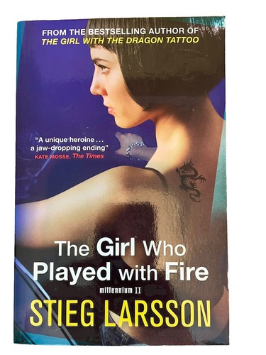 Larsson Books Bundle 3 Millennium Trilogy The Girl With The Dragon Tattoo Novels - Picture 4 of 6