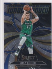 LUKA DONCIC Select TURBOCHARGED Basketball Card DALLAS MAVERICKS MAVS Mint LE!