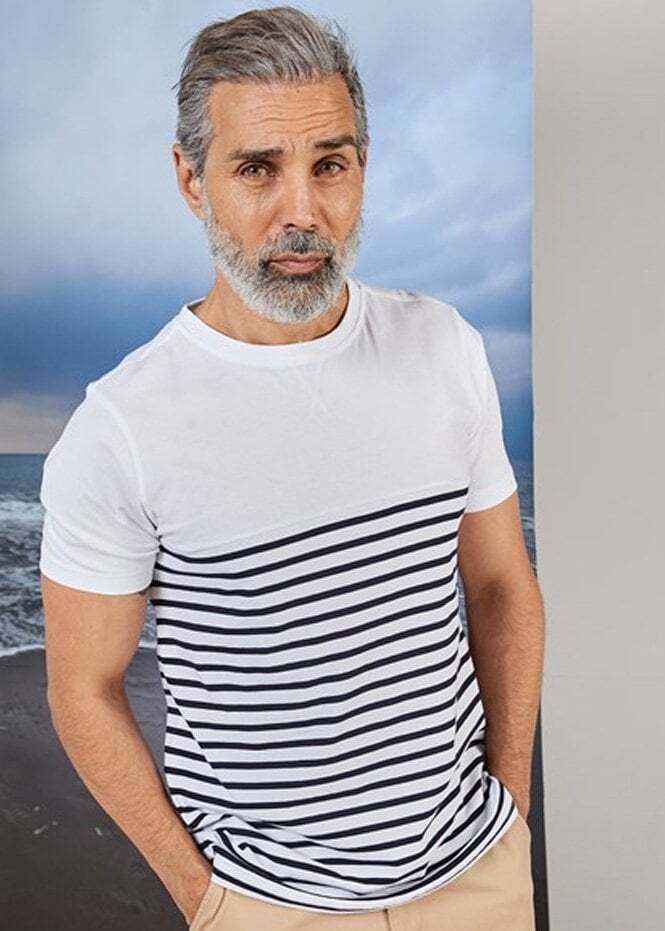 Breton T FR135 fila anteriore maniche corte