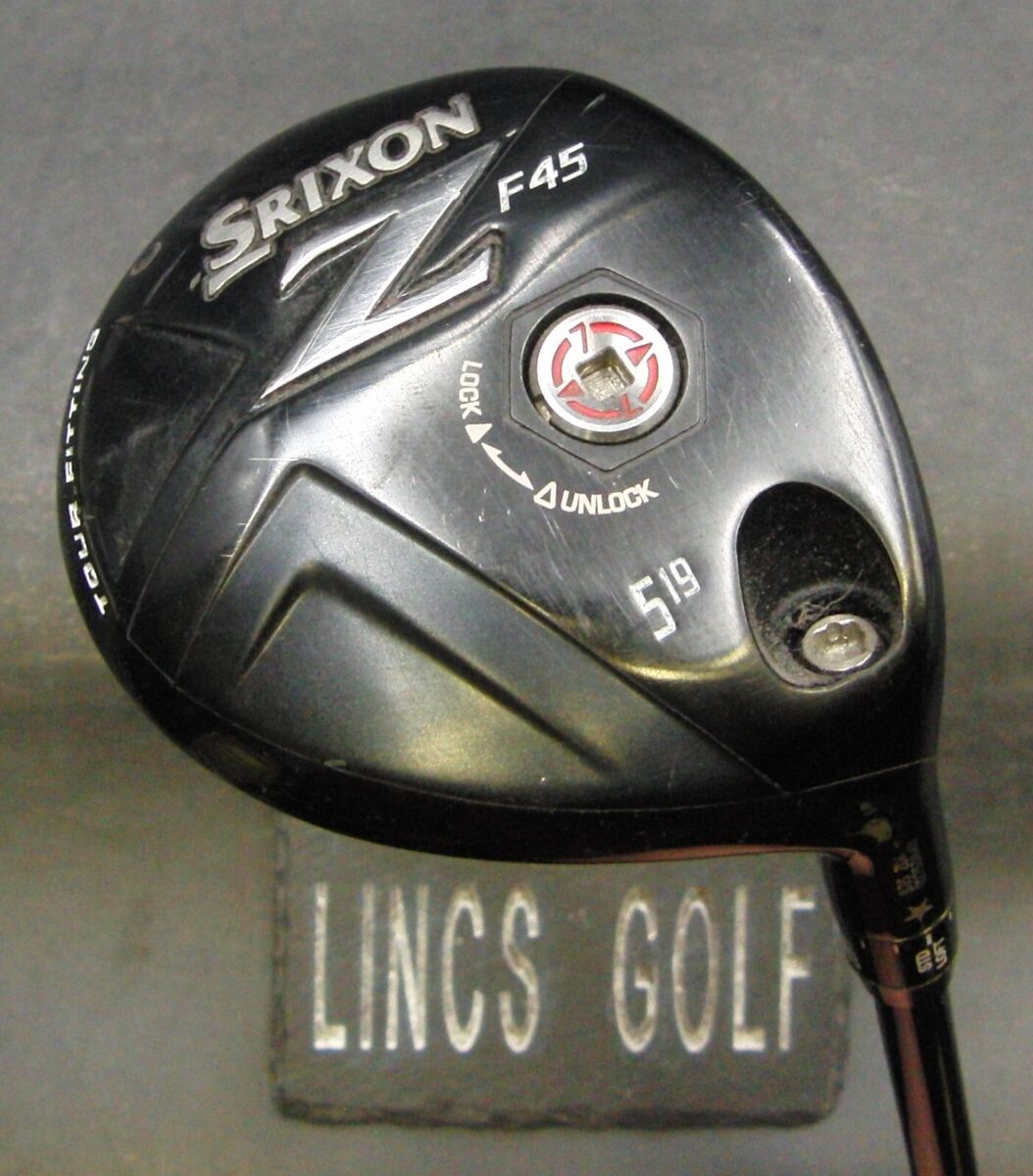 Srixon Z F45 19° 5 Wood Regular Graphite Shaft Tour Edge Grip Srixon Z F45 19° 5 Wood Regular Graphite Shaft Tour Edge Grip