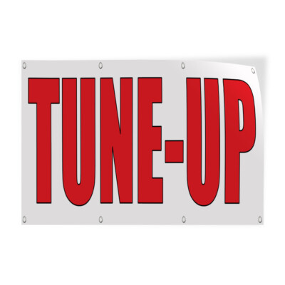Decal Stickers Tune-Up Auto Body Shop Car Repair B Vinyl Store Sign Label