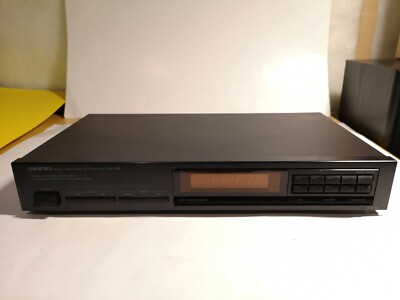 ONKYO T-412 FM/AMステレオチューナー Onkyo T-4120 Quartz Synthesized Am/fm Stereo Tuner Japan R1 for