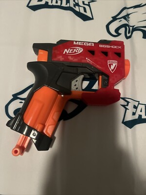 Nerf N Strike Mega Big Shock Series Blaster Kids Toy Play Dart Gun Gift - NEW