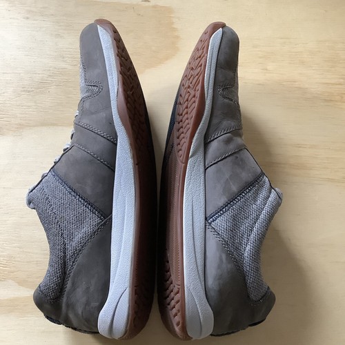 COLECCIÓN DE CLARKS Tenis Atléticas para Hombre Gris Impacto Langton Cuña 12 M - Imagen 2 de 11