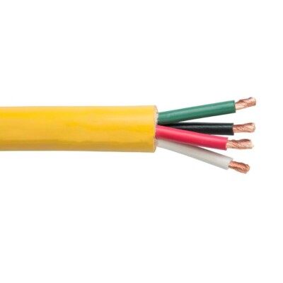 PER FOOT 12/4 SOOW Yellow Portable Power Cable Flexible CPE Jacket 600V