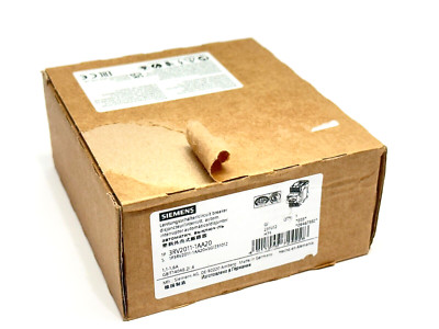 Siemens 3RV2011-1AA20 Sirius Motor Protection Circuit Breaker 1.1-1.6A 600V