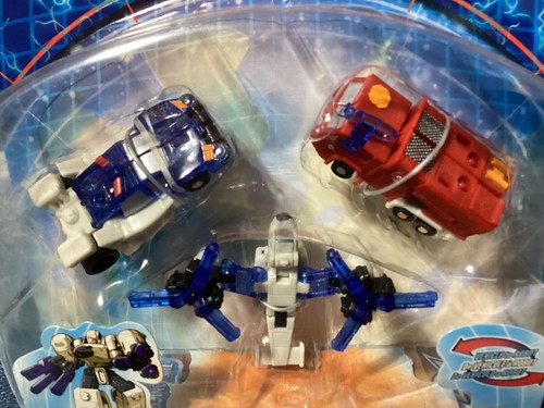 Transformers Armada Firebot, Makeshift, Prowl: Emergency Mini-Con Team New, MOC - Picture 3 of 3