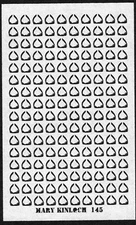 Dollhouse miniature DIY 1/12th scale carnations #145