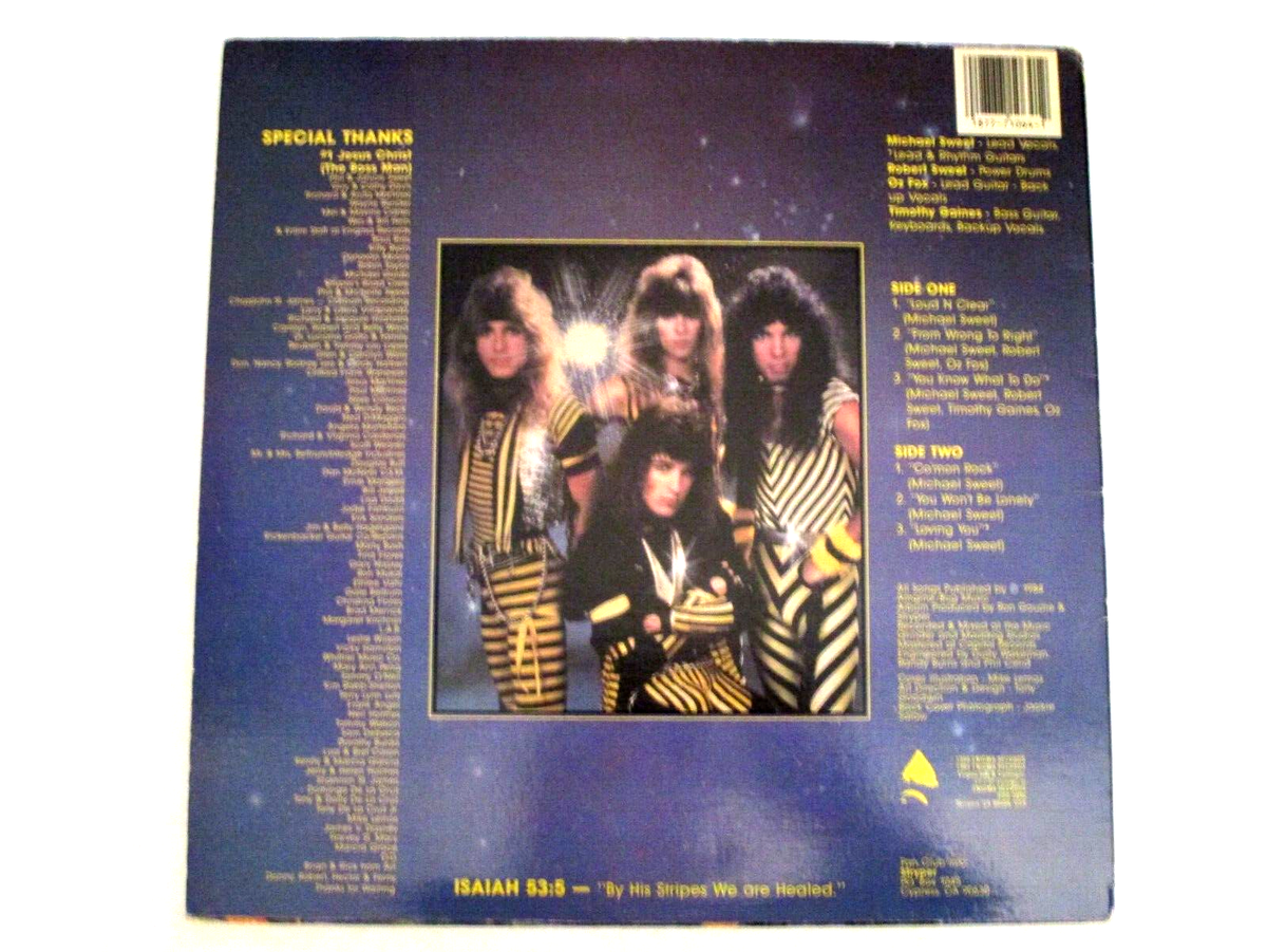STRYPER ISAIAH 53:5 LP 1984 VIRGIN VINYL | eBay