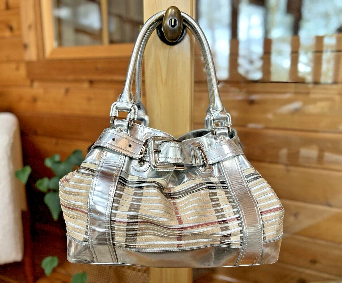 Burberry Silver Metal Bags & Handbags for Women for sale | eBay