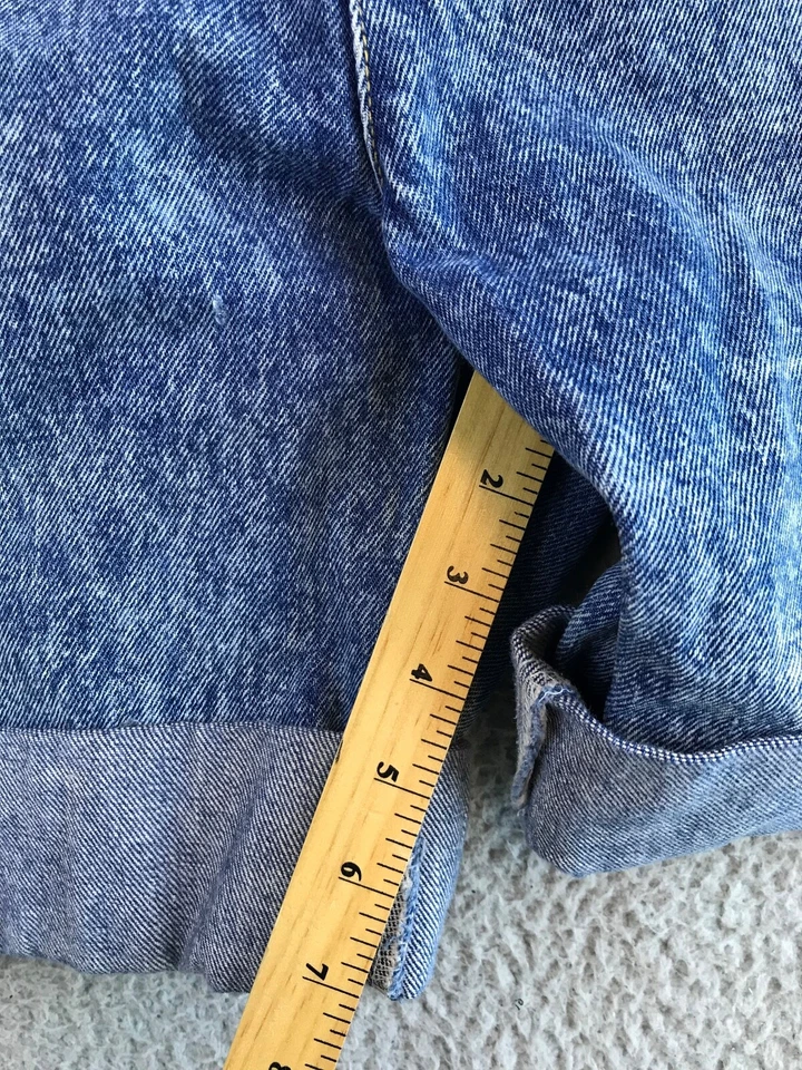 Mono Guess Vintage Talla 4 Azul Denim Georges Marciano Good Guys Hecho en EE. UU. Foto 3 de 4