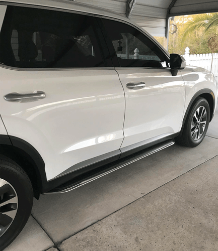 Fits for Hyundai Palisade 2019-2024 Fixed Side Step Running Board Nerf Bar - Picture 5 of 12